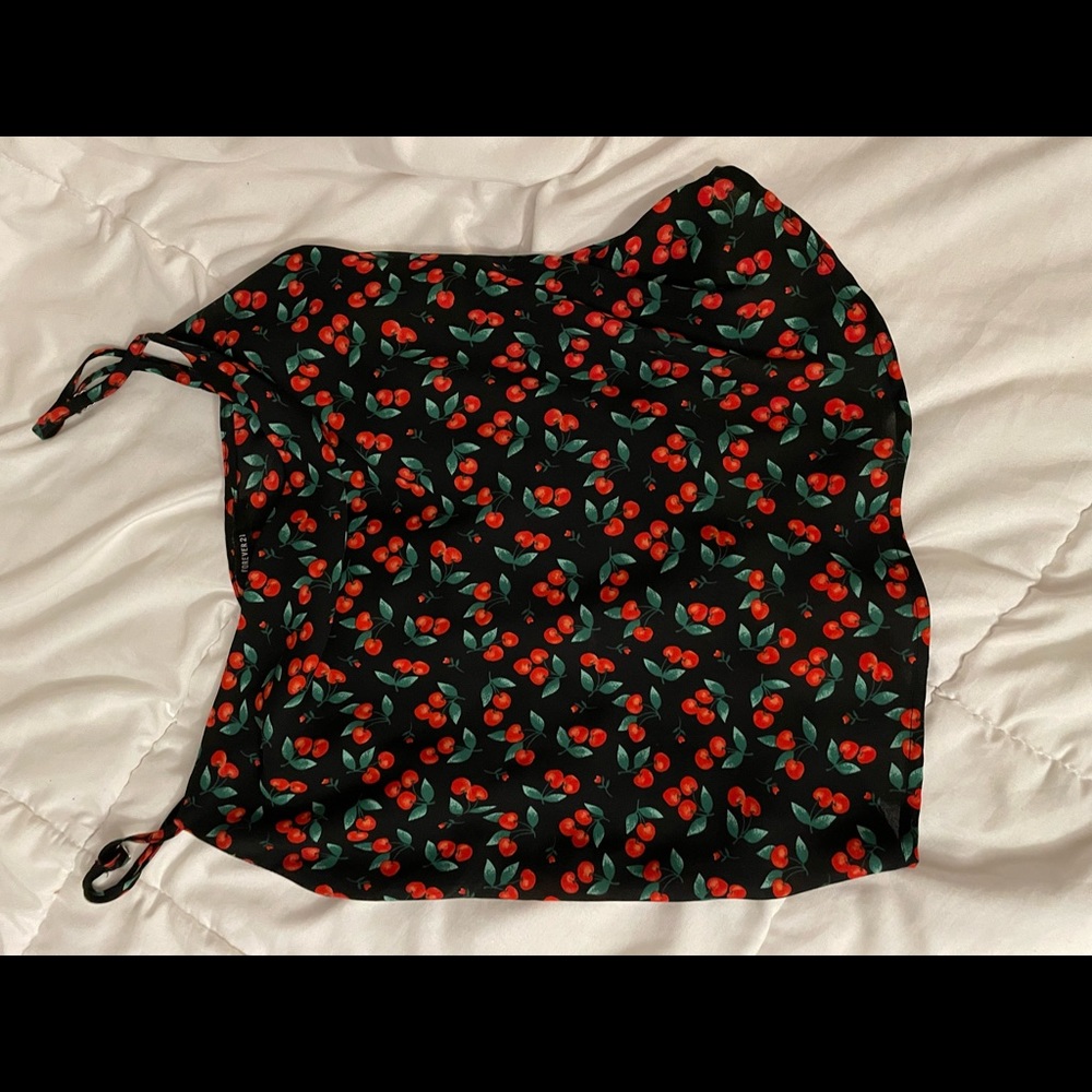 Cherry print tank top from Forever 21